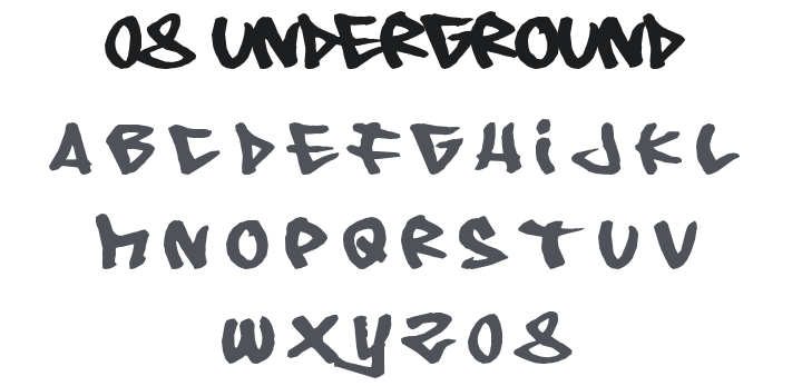 08 Underground Font
