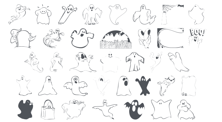 101! A Ghostly Font