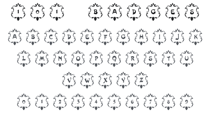 101! Badges Font