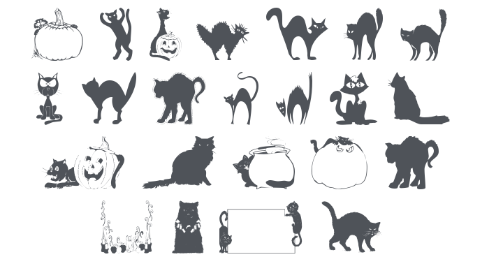 101! Black Katz Font