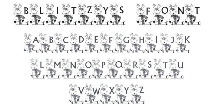 101! Blitzy's Font