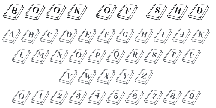 101! Book of Shadows Font