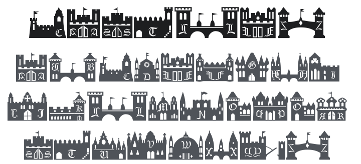 101! Castlez Font