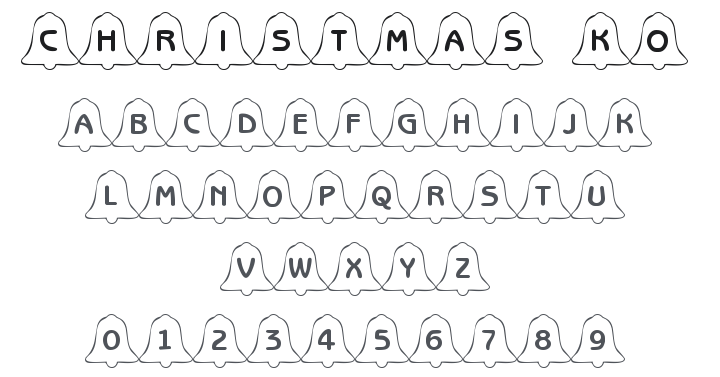 101! Christmas Kookiez 1 Font