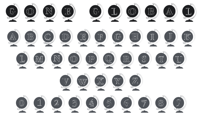 101! Gone Global Font