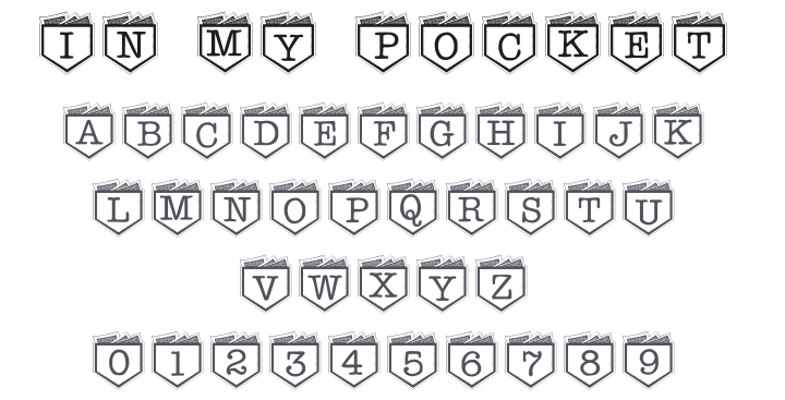 101! In My Pocket Font