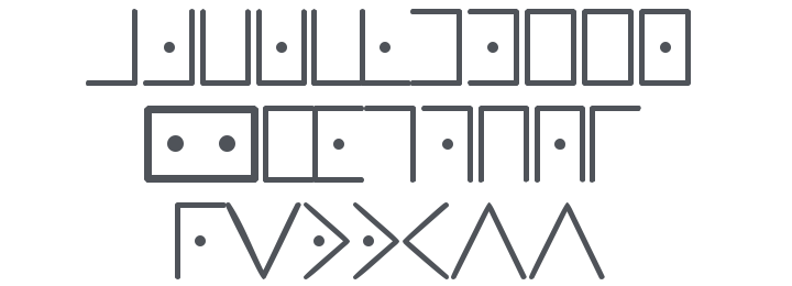 101! Masonic 'Bet Font