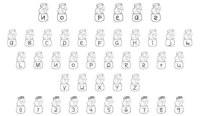 101! No Peas! Font