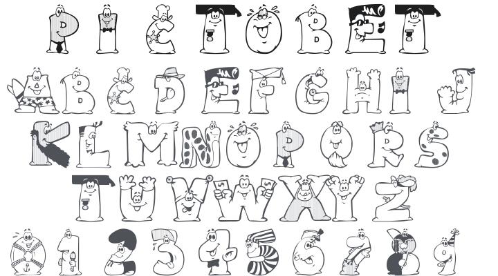 101! PictoBet Font