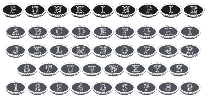 101! Punkin Pie Font