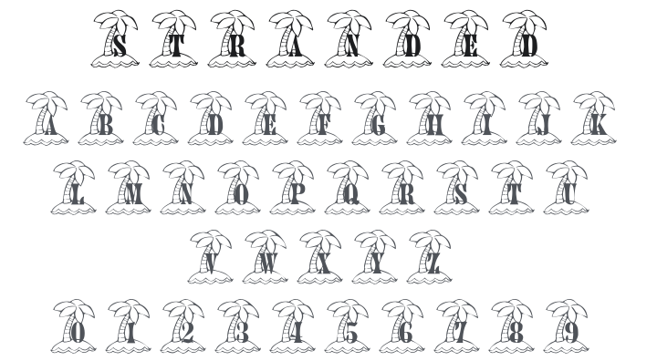 101! Stranded Font