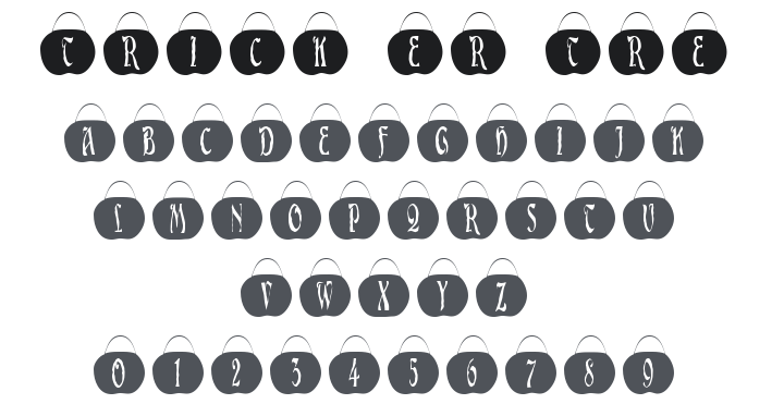 101! Trick 'er Treat Font