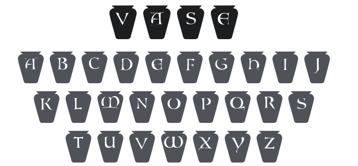 101! Vase Font