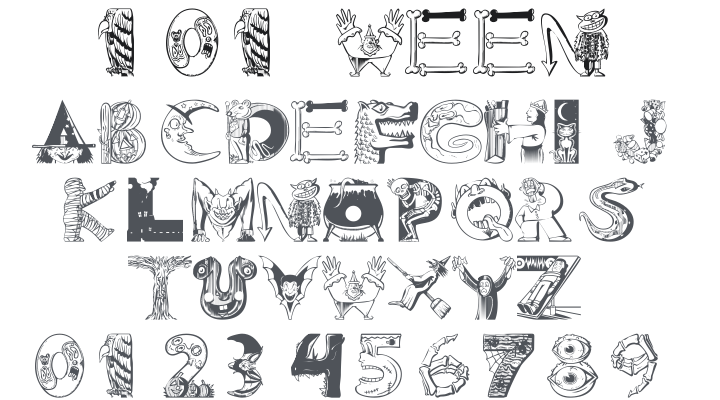 101! 'Ween Font