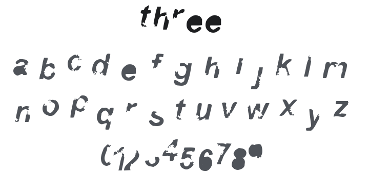 3 Font