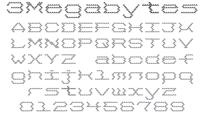 3 Megabytes Font