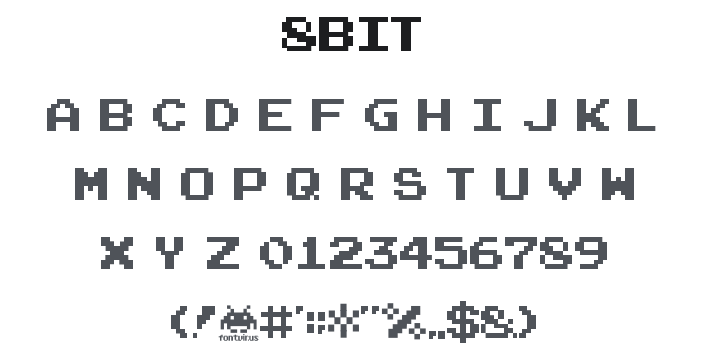 8bit Font