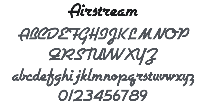 Airstream Font