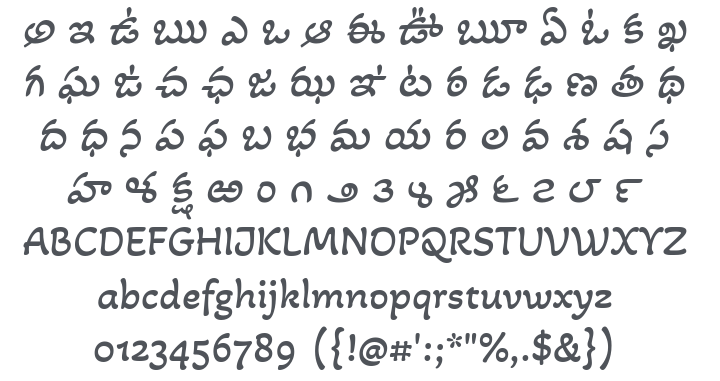 Akaya Telivigala Font