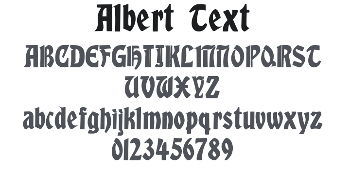 Albert Text Font