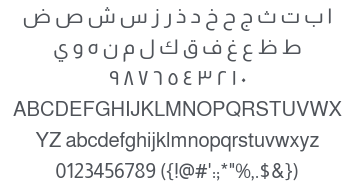 Almarai Font Family