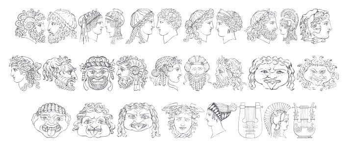 Ancient Heads Font
