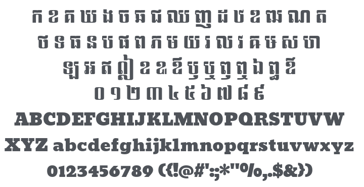 Angkor Font