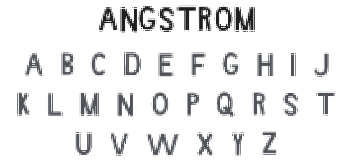 Angstrom Font