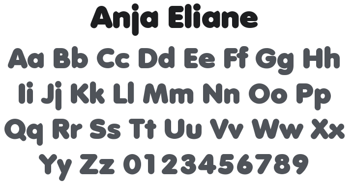 Anja Eliane Font Family