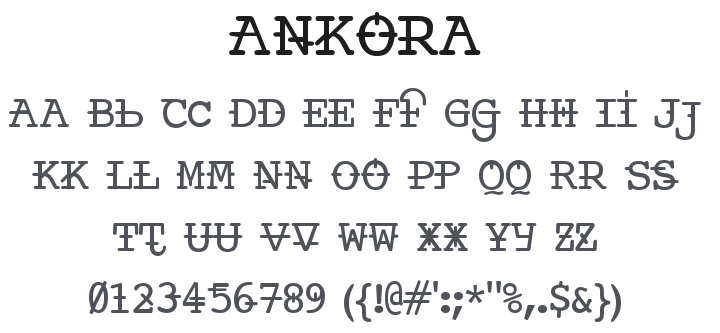 Ankora Font