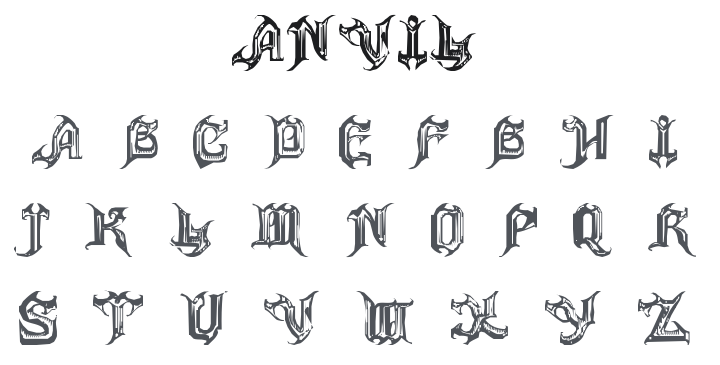 Anvil Font