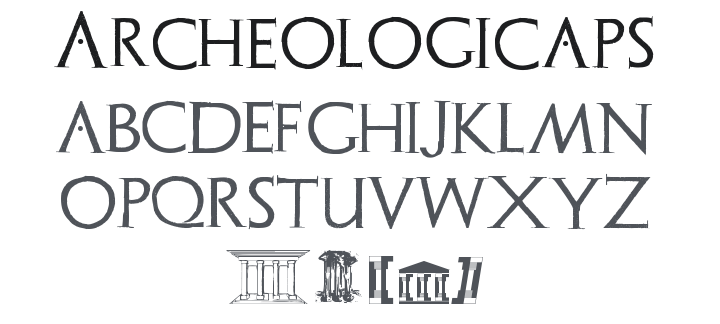 Archeologicaps Font