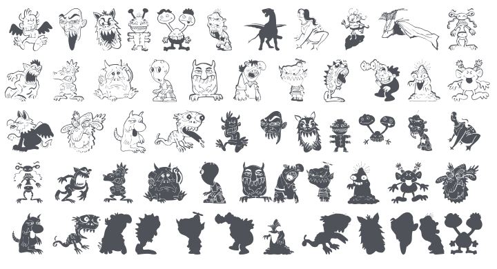 Art Monsters Font