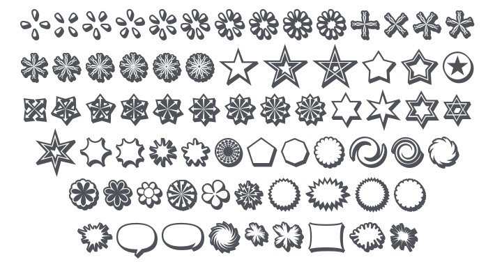 Asterisp Font Family