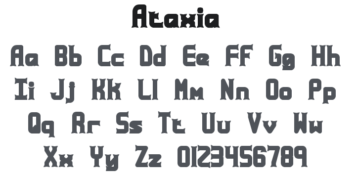 Ataxia Font Family