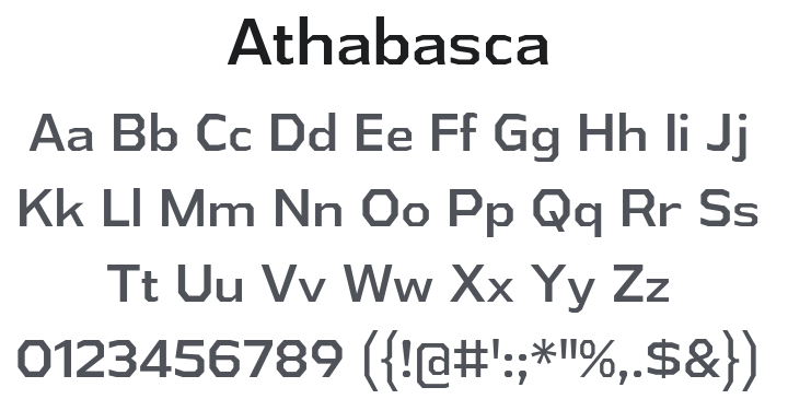 Athabasca Font Family