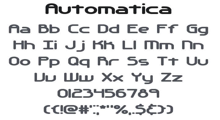Automatica Font