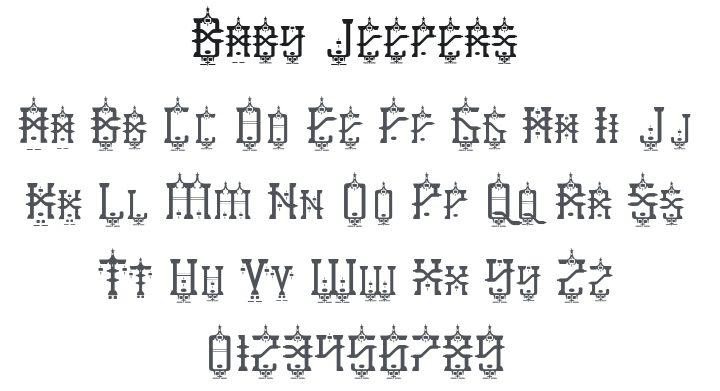 Baby Jeepers Font