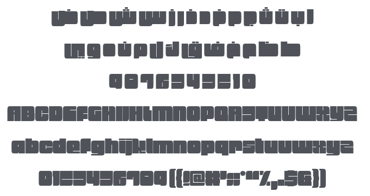 Badeen Display Font