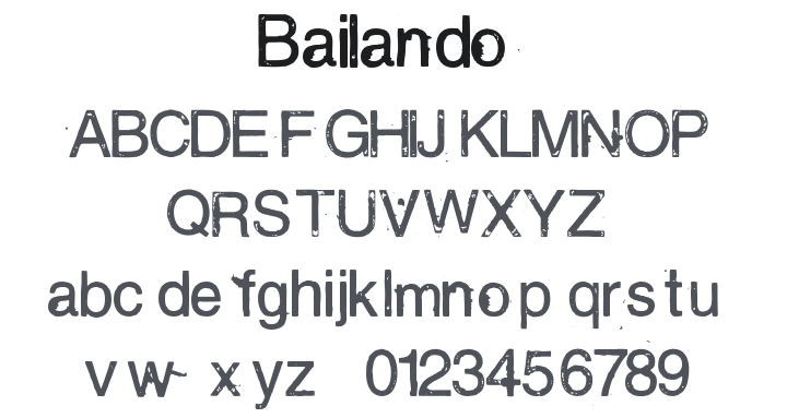 Bailando Font