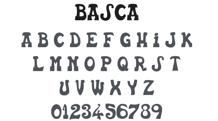 Basca Font
