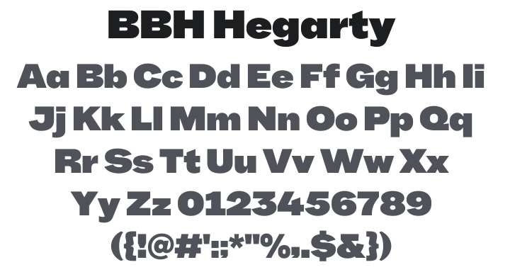 BBH Hegarty Font