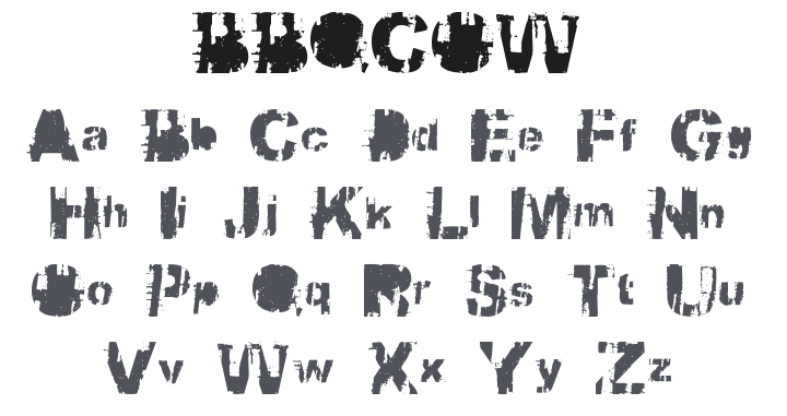 BBQcow Font