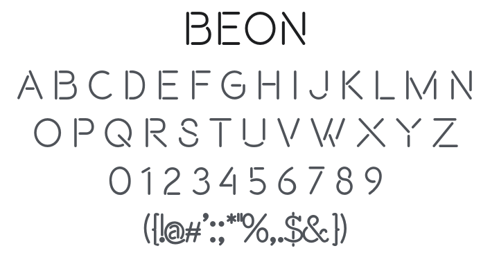 Beon Font