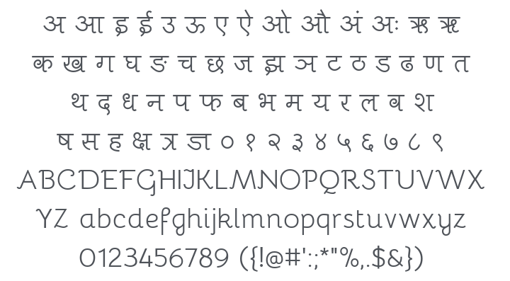 Bhavuka Font