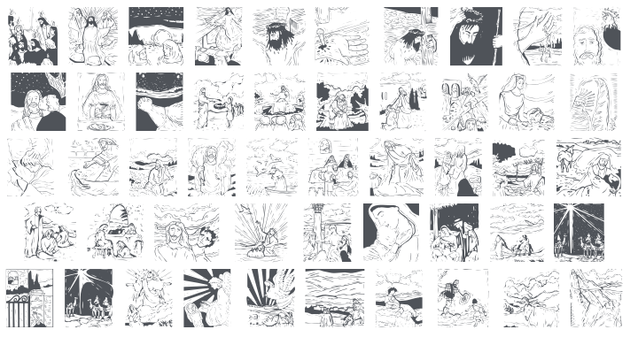 Biblish Pictures Font