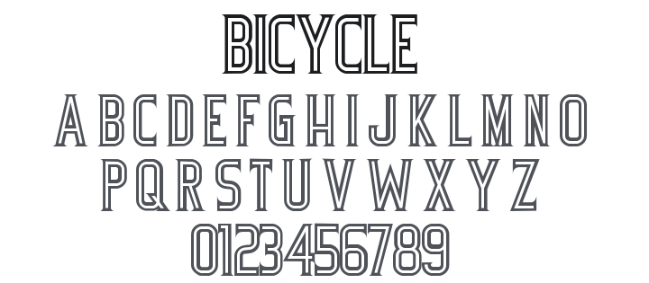 Bicycle Font Family