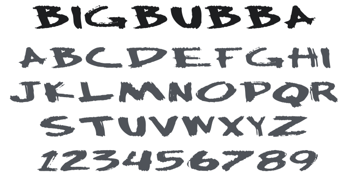 Big Bubba Font