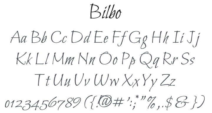 Bilbo Font