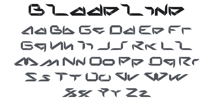 Bladeline Font